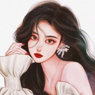 可甜可盐的手绘动漫女生微信头像