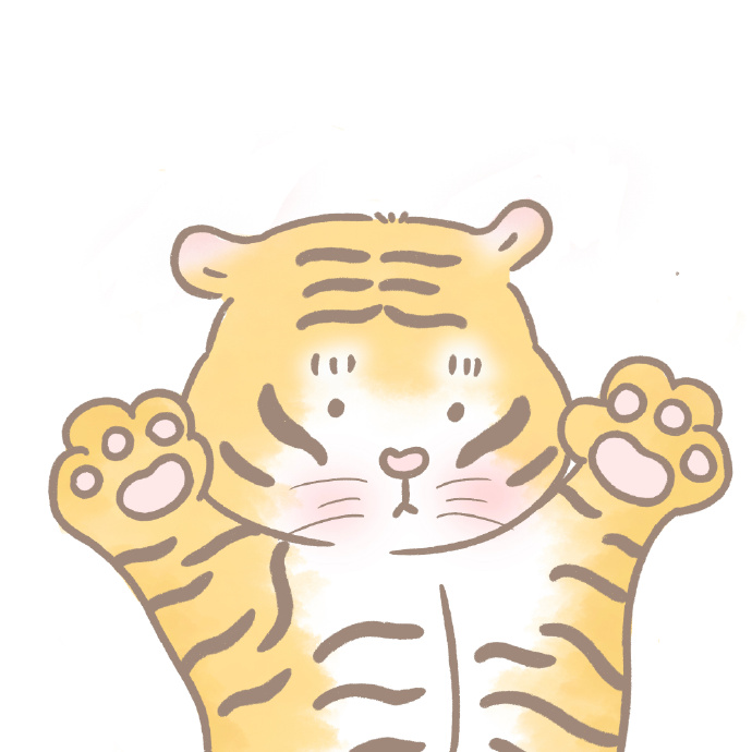 白底生肖卡通微信头像