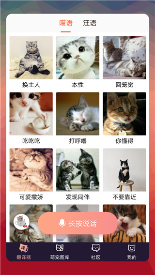 猫语翻译器(猫咪交流翻译器)