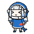 可爱的鲨鱼女孩Gawr Gura微信表情包