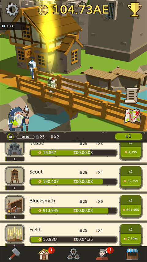 idle medieval tycoon