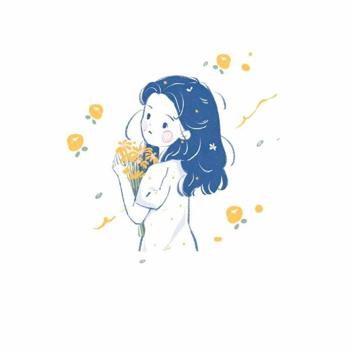 可爱手绘插画微信头像