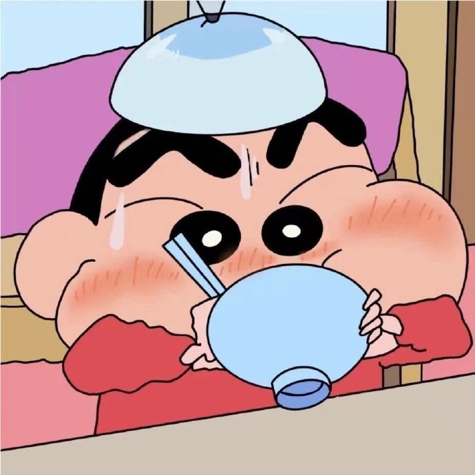 蜡笔小新一家子的情侣微信头像