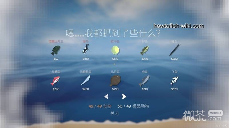 渔力全开钓鱼攻略 渔力全开45种鱼价格是多少
