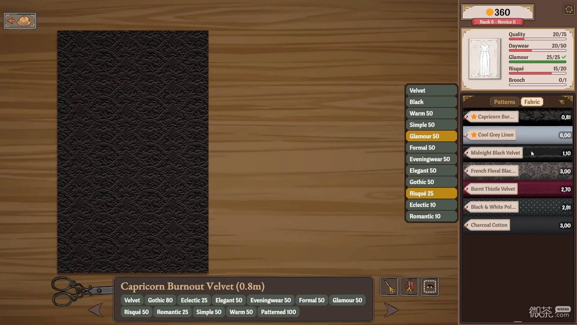 针影裁梦裁缝工作流程 针影裁梦衣服怎么制作