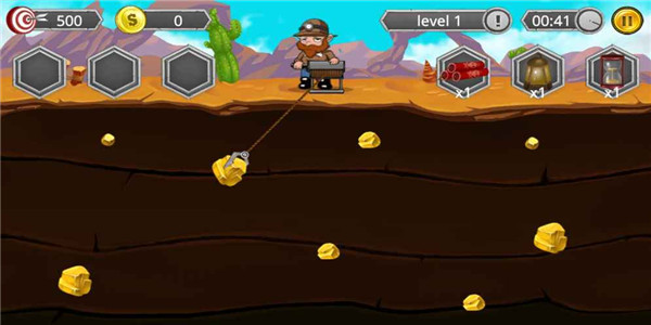 黄金矿工冒险记九游版