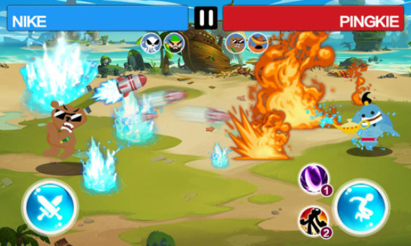 火柴人忍者对决