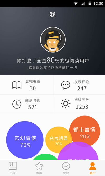 快读小说阅读器