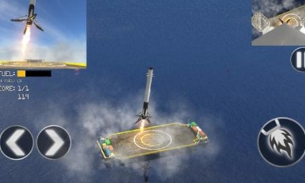 一级着陆模拟器