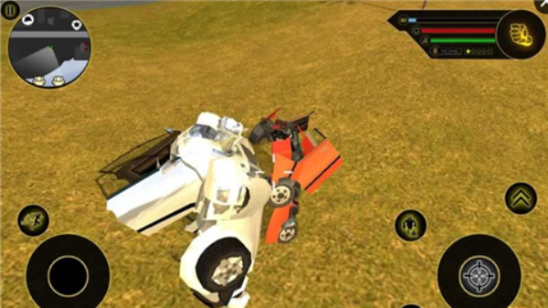 变形汽车机器人