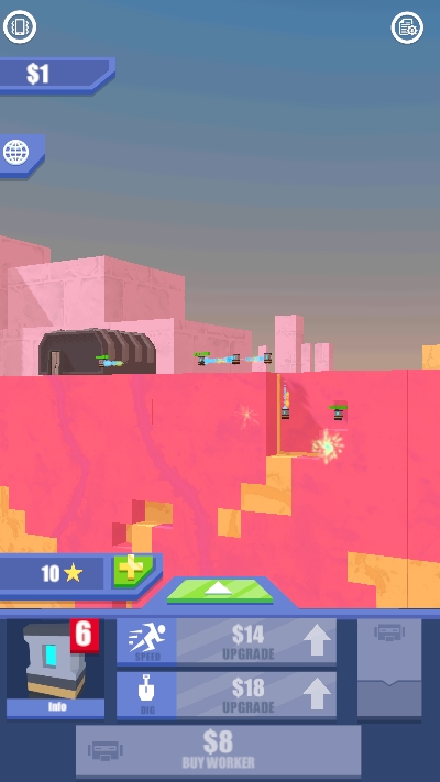 闲置火星挖掘机