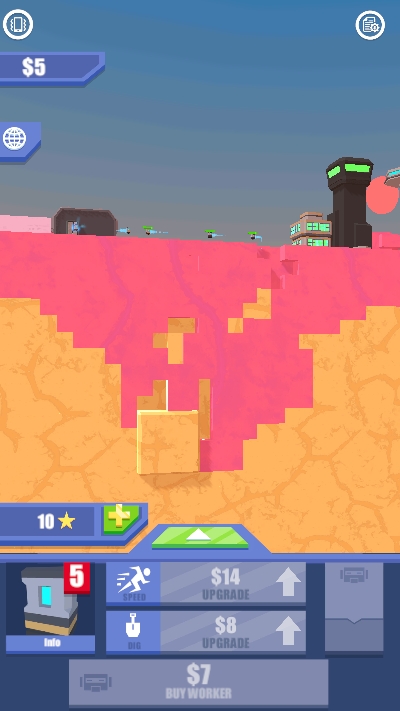 闲置火星挖掘机