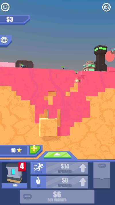 闲置火星挖掘机