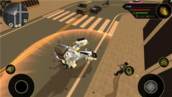 变形汽车机器人