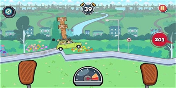 憨豆先生送快递关卡全解锁版