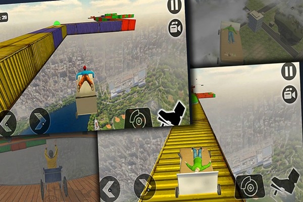 疯狂车轮跑酷模拟九游版