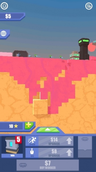 闲置火星挖掘机